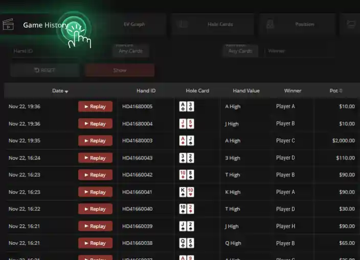 GGPoker 客户端功能介绍相关界面